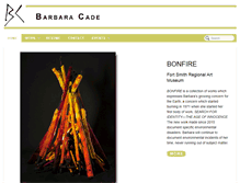 Tablet Screenshot of barbaracade.com